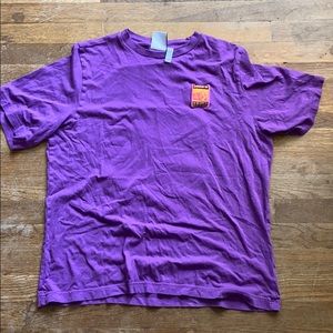 Purple adidas shirt